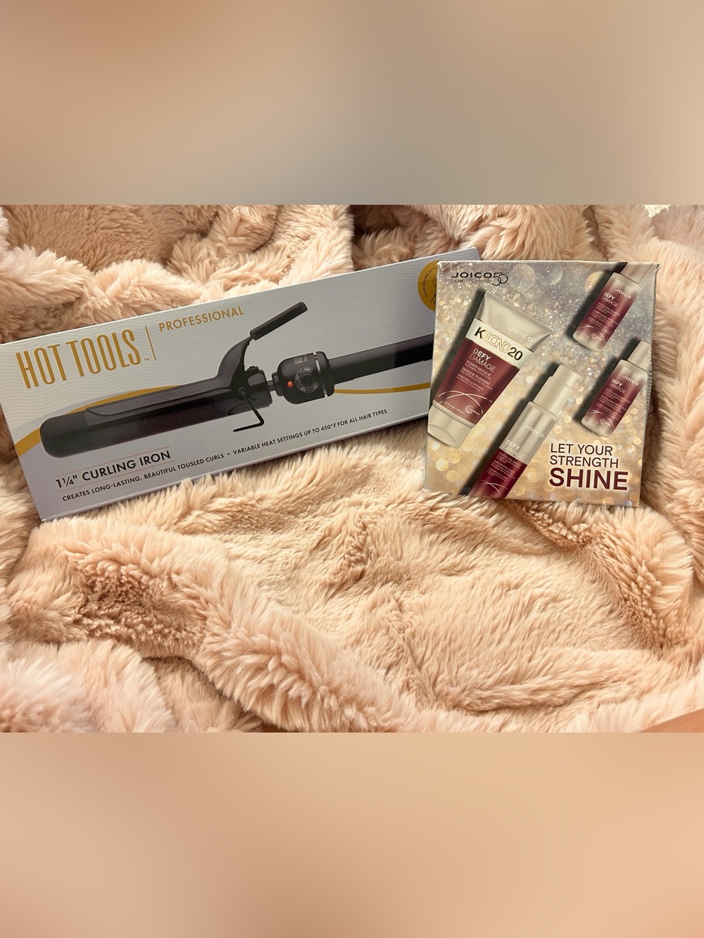 Hot Tools Professional 1¼” Curling Iron + Joico K-PAK Bond20 Set NEW